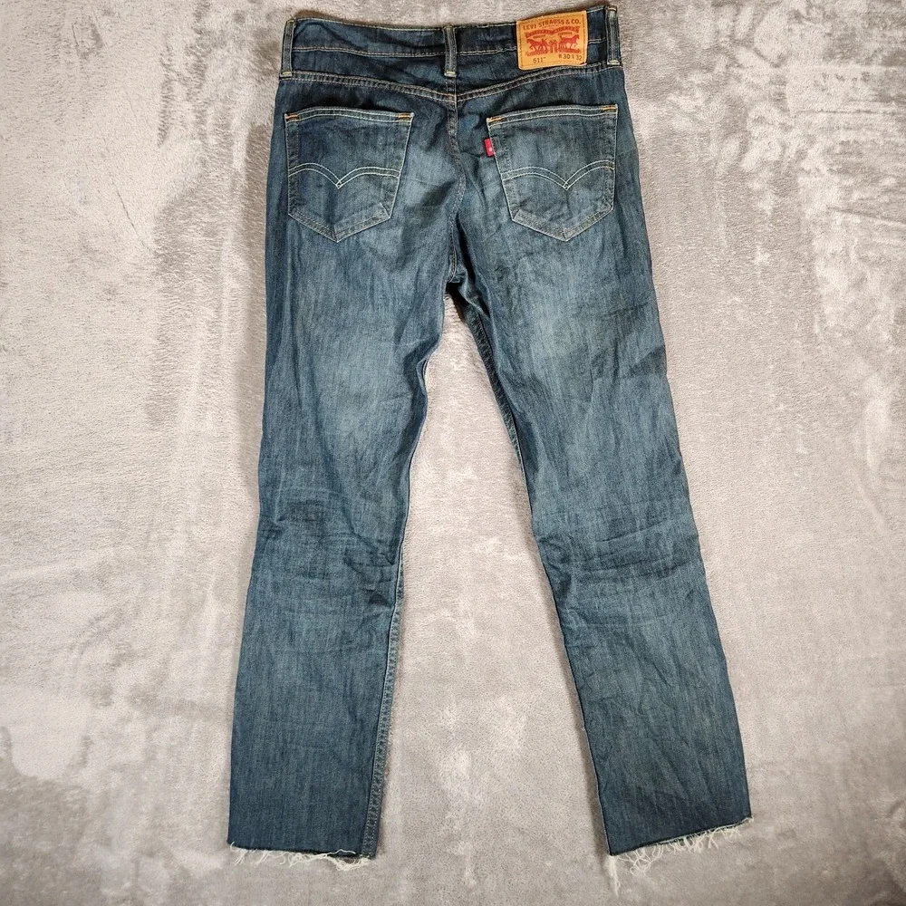 Levi's Jeans Men's 31X29 (Tag 30X32) 511‎ Performance Slim Fit CUT-OFFS